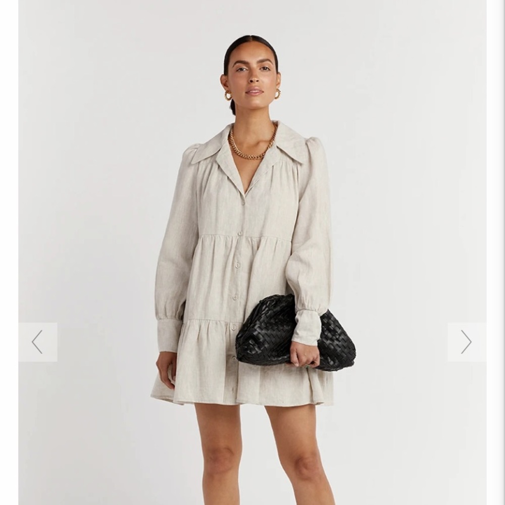 DISSH Babydoll Linen Dress